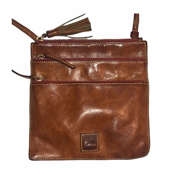 DOONEY bourke brown Florentine crossbody bag